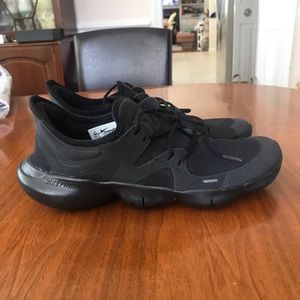 Nike Free RN 5.0 Triple Black- AQ1289-006 NEW